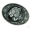 CTM Hebilla De Cinturón Western Vaquero Flor Rosa Para Unisex