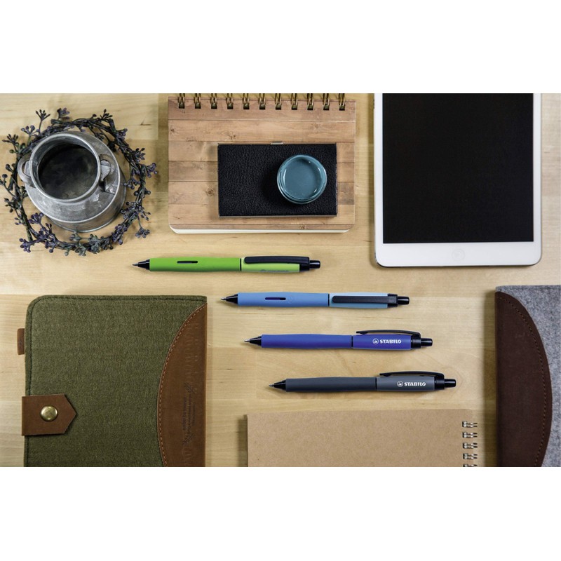 Retractable Rollerball Pen - STABILO PALETTE - Pack of 1