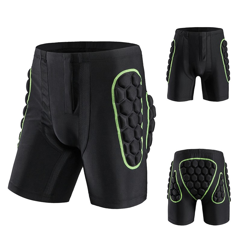 Men's Hip Butt Protection Padded Shorts Armor Hip Protection Shorts