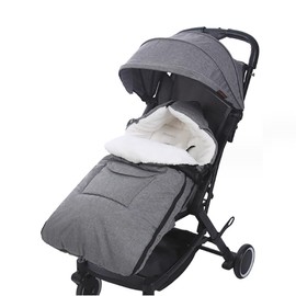 Baby Stroller Foot Muff Cushion, 2-Way Sleeping Bag, Thick, Thermal, Windproof, Cold Protection, Anti-Slip, Belt Hole, Easy Installation, Adjustable, Fastener, Opening, Washable, Stroller Seat,