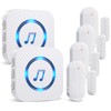 SanJie Door Chime, Wireless Door Chimes When Door Open Entry