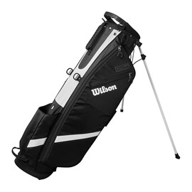Wilson QS Golf Stand Bag - Black/White
