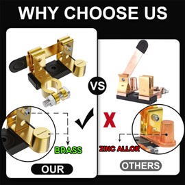 Battery Disconnect Switch, Top Post Knife Blade Master Switch, Battery Cut Off Switch 12v 24v 250/750 Amps, Knife Blade Isolator Power Cutoff Switch for Car, Truck, Boat (Negative, Vertical)