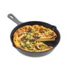 Zakarian by Dash 9.5 Inch Small Nonstick Cast Iron Skillet,