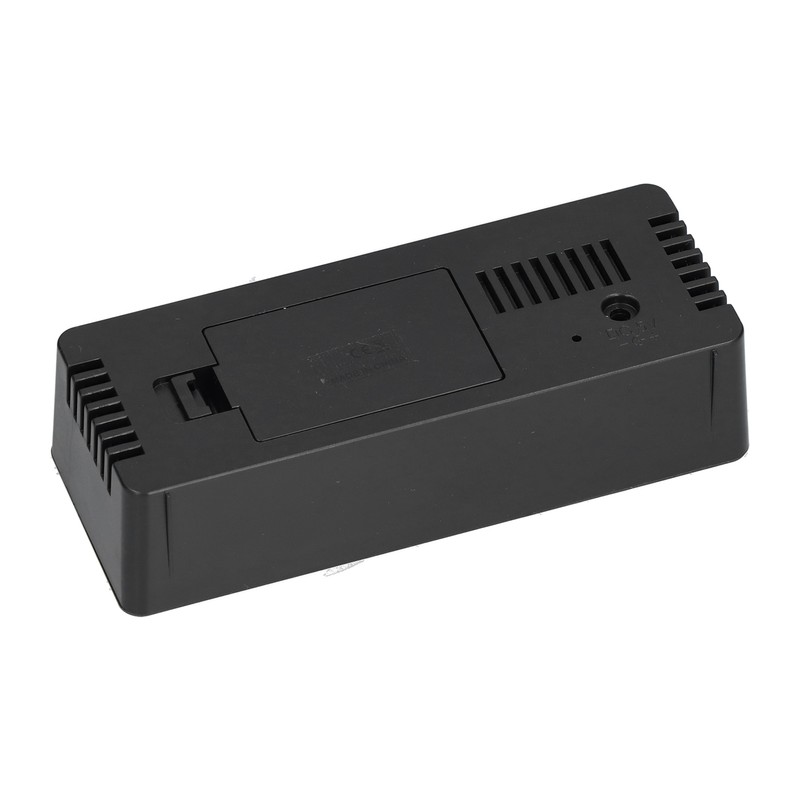 LED Mirror Alarm Clock Rectangular Digital Clock with Temperature Display