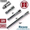4Pcs 1/2 Inch Drive Impact Socket Extension Set