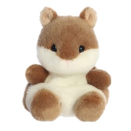 Aurora® Adorable Palm Pals™ Chestnut Chipmunk™ Stuffed Animal - Pocket-Sized Play - Collectable Fun - Brown 5 Inches