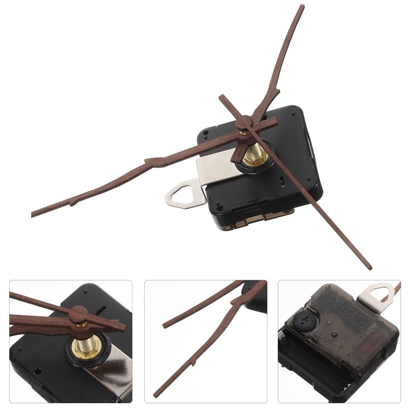 SHINEOFI 2 Sets DIY Wall Clock Movement Replacement Kit High