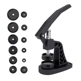 Rhinocerosdance Watch Press Watch Press Tool Set with 12 Pressure Plates Plastic Inserts, Watch Press Back Case Watchmaker Repair Tool Case Closer, Sporty