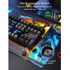 NPET CR108 108 Key RGB Gaming Mechanical Keyboard with Hot