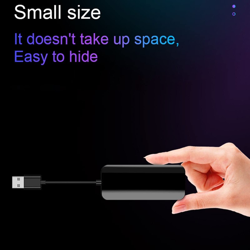 Wired Carplay Adapter, USB Auto Carplay Dongle Adapter for Android