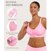 FeelinGirl Post Surgery Bras for Womem Front Closure Mastectomy Bras