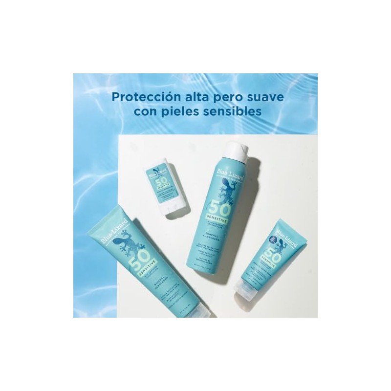 Blue Lizard Bloqueador Solar Mineral para Piel Sensible | FPS