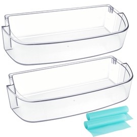 W10710203 WPW10710203 Refrigerator Gallon Door Bin Compatible With Whir-lpool Ken-more Refrigerator Door Shelf Bin WPW10710203 by Fetechmate Replace WPW10710203VP, W10451871, W10463668-2 Pack