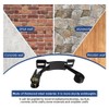 Snblzhef 2PC Propane Tank Bracket Cylinder Wall Mounted Brackets,with 6.6ft