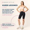 Merry Style MS10-145 Women’s Short Leggings Made from Viscose -