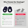 Upgraded Ear Plugs for Noise Reduction, Sleeping, Swimming – Comfortable