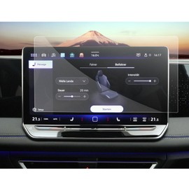 SXCY [2PCS Nano 2025 VW Tiguan Screen Protector 12.9 Inch for Volkswagen Tiguan 2025 Accessories 2025 Tiguan Navigation Display Touchscreen Protector
