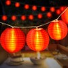 Chinese New Year Decorations 2026 Chinese Lanterns Lights 9.4Ft Lantern