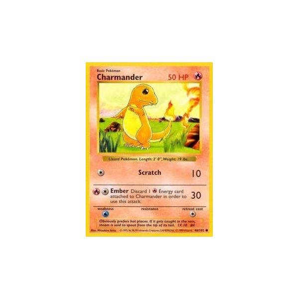Pokemon - Charmander (46/102) - Base Set