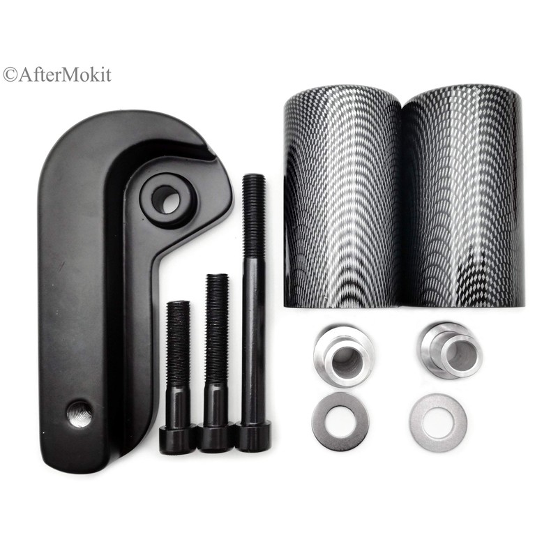 AfterMokit Replacement Frame Sliders with Acetal Pucks for Suzuki GSXR