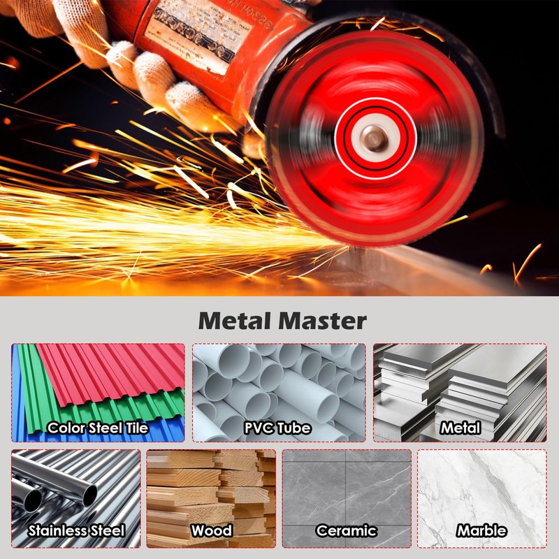 NEWTACNA Indestructible Disc Angle Grinder Cutting Disc Indestructible Disc for