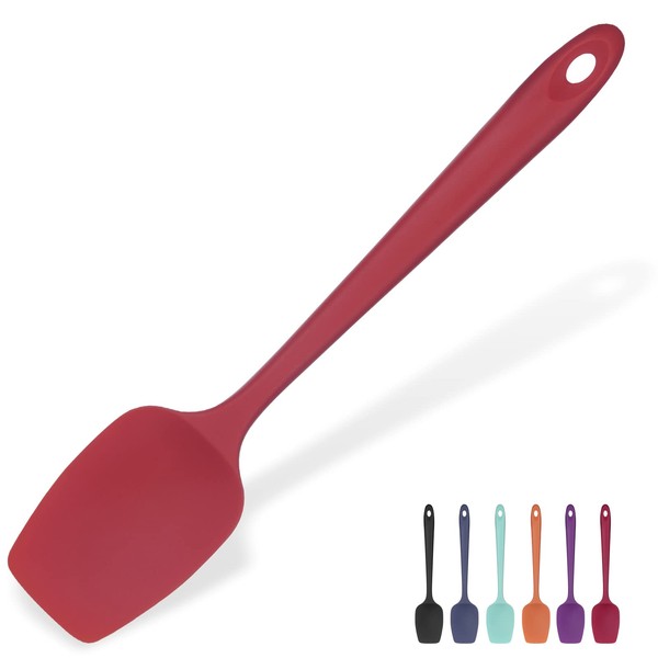 Heat Resistant Silicone Spoon Spatula: U-Taste 600ºF High Heat Flexible