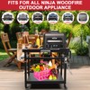 Grill Stand for Ninja Woodfire Outdoor, Portable Foldable Pizza Oven
