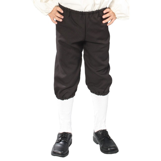 Alexanders Costumes Kids Knicker Pants, Black, Small