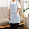 Kids Cotton Cross Back Aprons Children Chef Pure Child Apron