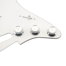 Wwomusic 3PCS Silver Metal Electric Guitar Top Speed Control Knobs for 6MM Shaft Pots Volume Tone Knobs Guitar with Toggle Switch Tip Cap Switch Knob for Stratocaster Strat Style