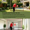 10 x 10 Ft Heavy-Duty Golf Practice Net, Multi-Sport Hitting