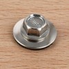 1/4'' x 5/8" Neoprene EPDM Bonded Sealing Washers, Stainless Steel