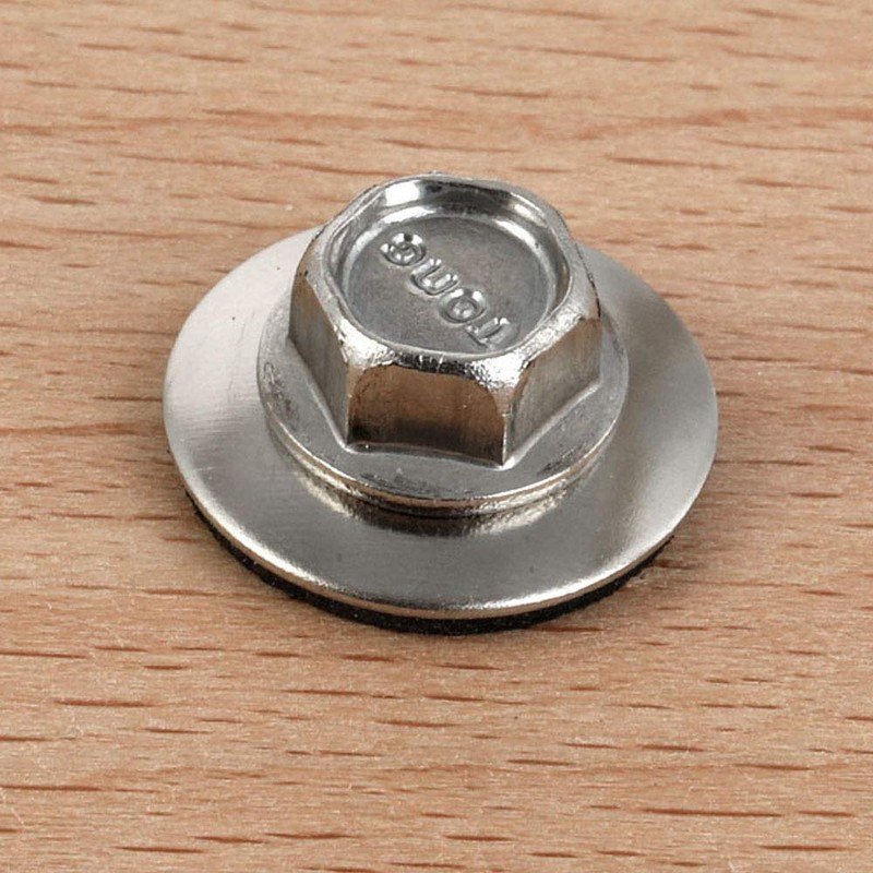 1/4'' x 5/8" Neoprene EPDM Bonded Sealing Washers, Stainless Steel
