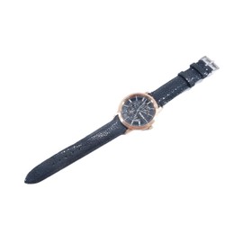 Pelgio Genuine Polished Stingray Skin Leather Quick Release Men's Watch Strap Band with Buckle 18 mm. 20 mm. 22 mm. 24 mm. 26 mm. (22 mm., Black)