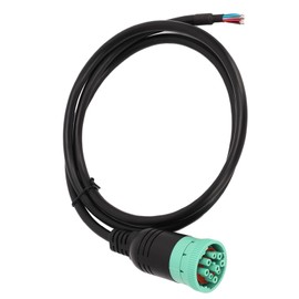 TYPE 2 J1939 9 Pin Female Extension Connector 1.5m Cable Length Stable Performance for Diagnostic Tools