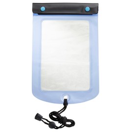 WaterSeals Waterproof Zip Multipurpose Pouch, Blue, Tablet (8x6.875)