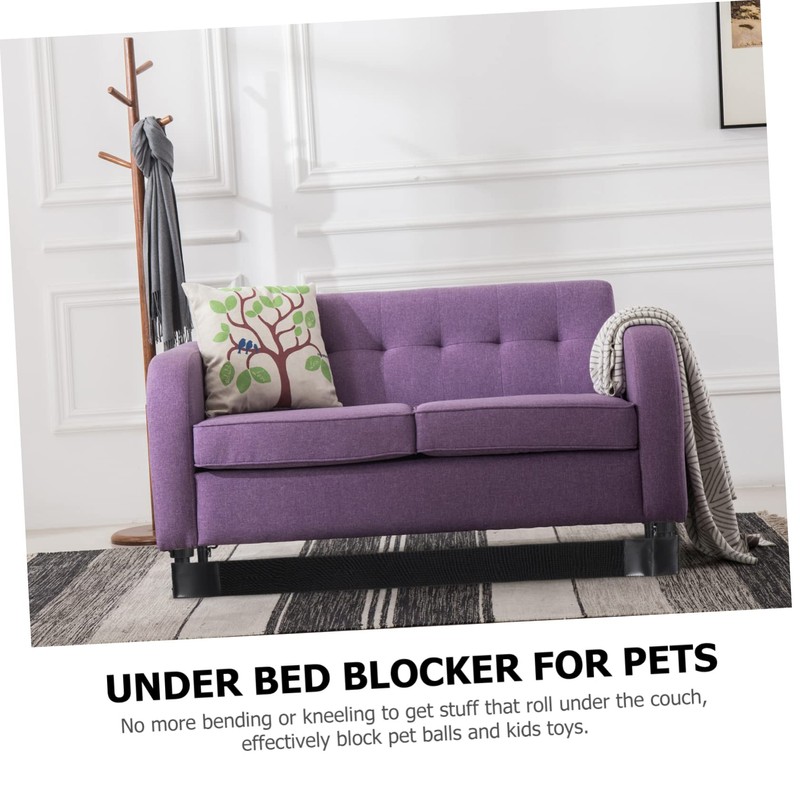 ULTECHNOVO Under Sofa Blocker Adjustable Elastic Guard for Pet Barrier