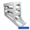 K&KLACOSTA 4 Tier Egg Tray, Automatic Egg Rolling Dispenser Rack