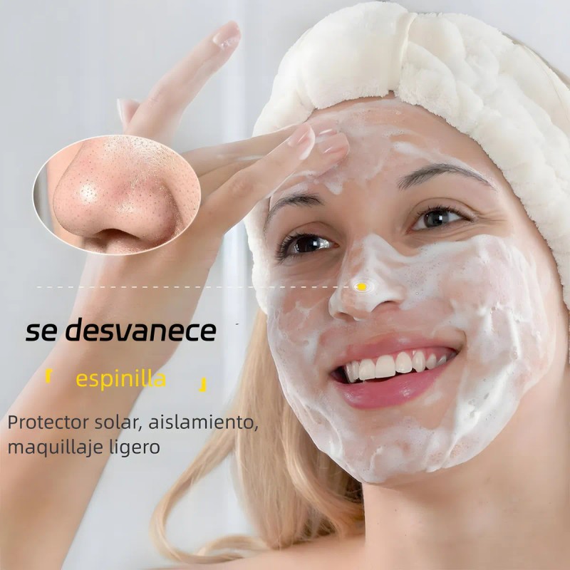 Limpiador Facial Vgo 2 En 1 Máscara De Barro Y
