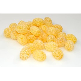 Lemon Drops - Hard Candy lemon Drops - Sugar Dusted lemon Drops 3 Pound (48 Ounce) By CandyKorner