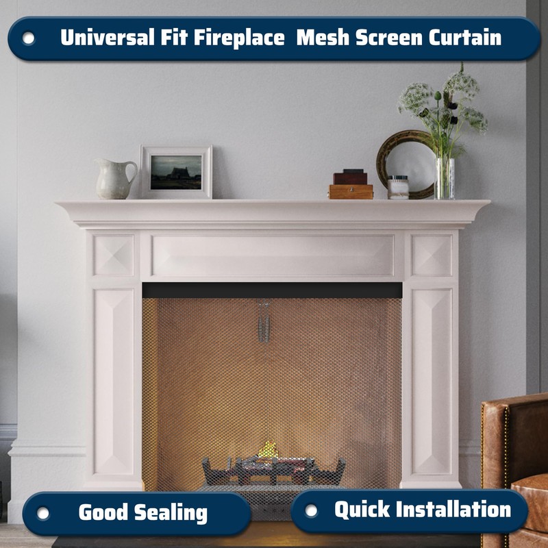 Pearwow Adjustable Curtain Rod & Valance Kit,Easy to Install Curtain