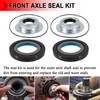 Front Axle Vaccum Knuckle Seal & Hub O-Ring & Tube