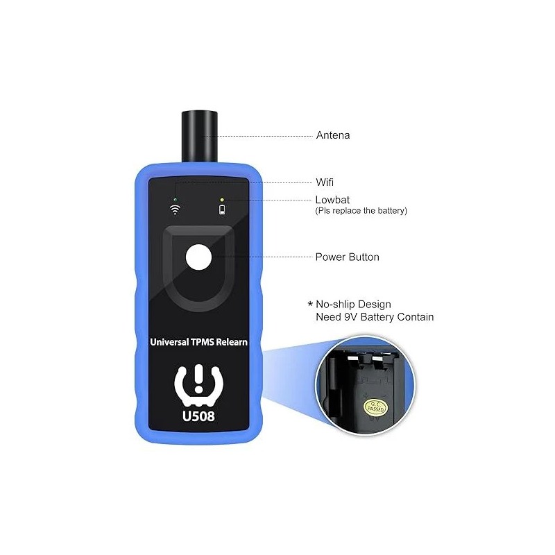 OBDResource Tpms Relearn Tool U508 for GM Ford Chrysler Dodge