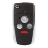 SELEAD Flip Key Fob 4 Buttons Keyless Entry Remote Shell