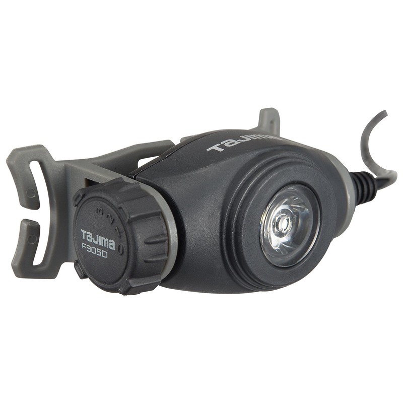 Tajima LE-F305D LED Headlight, Black, Maximum Brightness, 300 lm, 35
