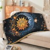 Shesyuki Boho Throw Blanket Reversible Cotton Bohemian Tapestry Hippie Room
