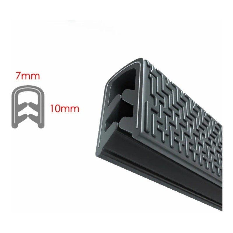 10m Protector Borde Puerta Auto Sello Hule Moldura