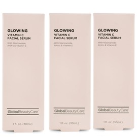 Vitamin C Facial Serum – Niacinamide, AHA & Vitamin E, 3-Pack (3x 1 fl oz)