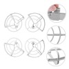 Vaguelly 8pieces Drone Propeller Guard Anti-Collision Protection for Mini Lightweight